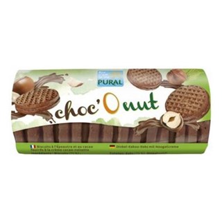 Pural Choc'o nut biscuit fourré crème cacao-noisette bio 85g - 4115